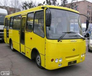 Puzzle Μίνι λεωφορείο Isuzu Bogdan A092